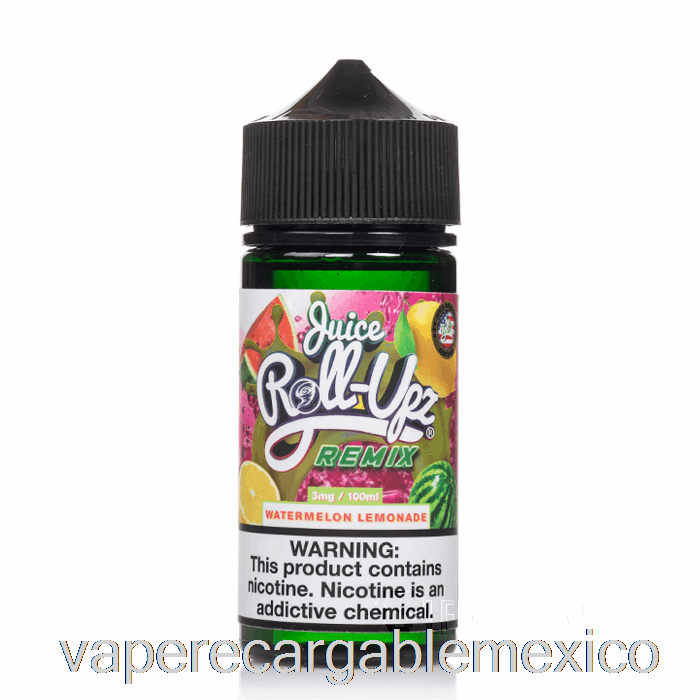 Vape Recargable Limonada De Sandía - Jugo Roll Upz Remix - 100ml 6mg